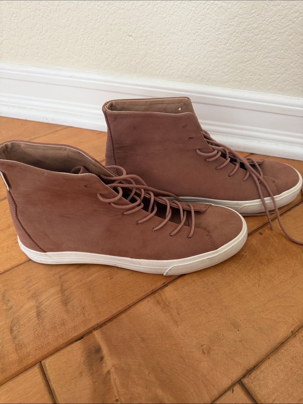 Saturdays New York City Rosewood Lace-Up High Tops